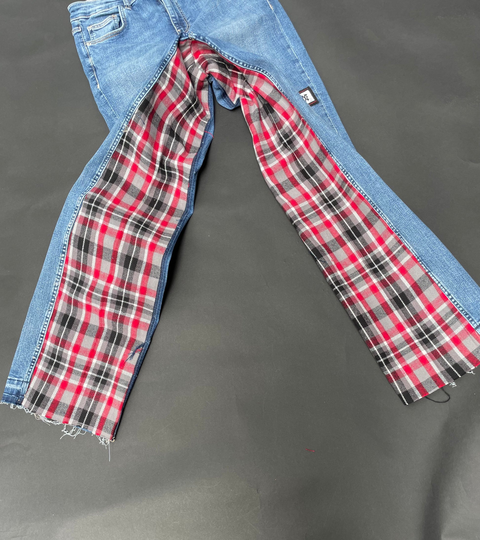 Custom baggy Denim