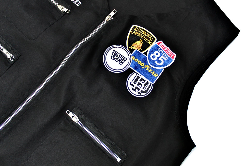 Riches Deluxe Highway Club Utility Vest – Black Edition