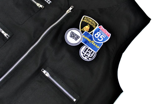 Riches Deluxe Highway Club Utility Vest – Black Edition