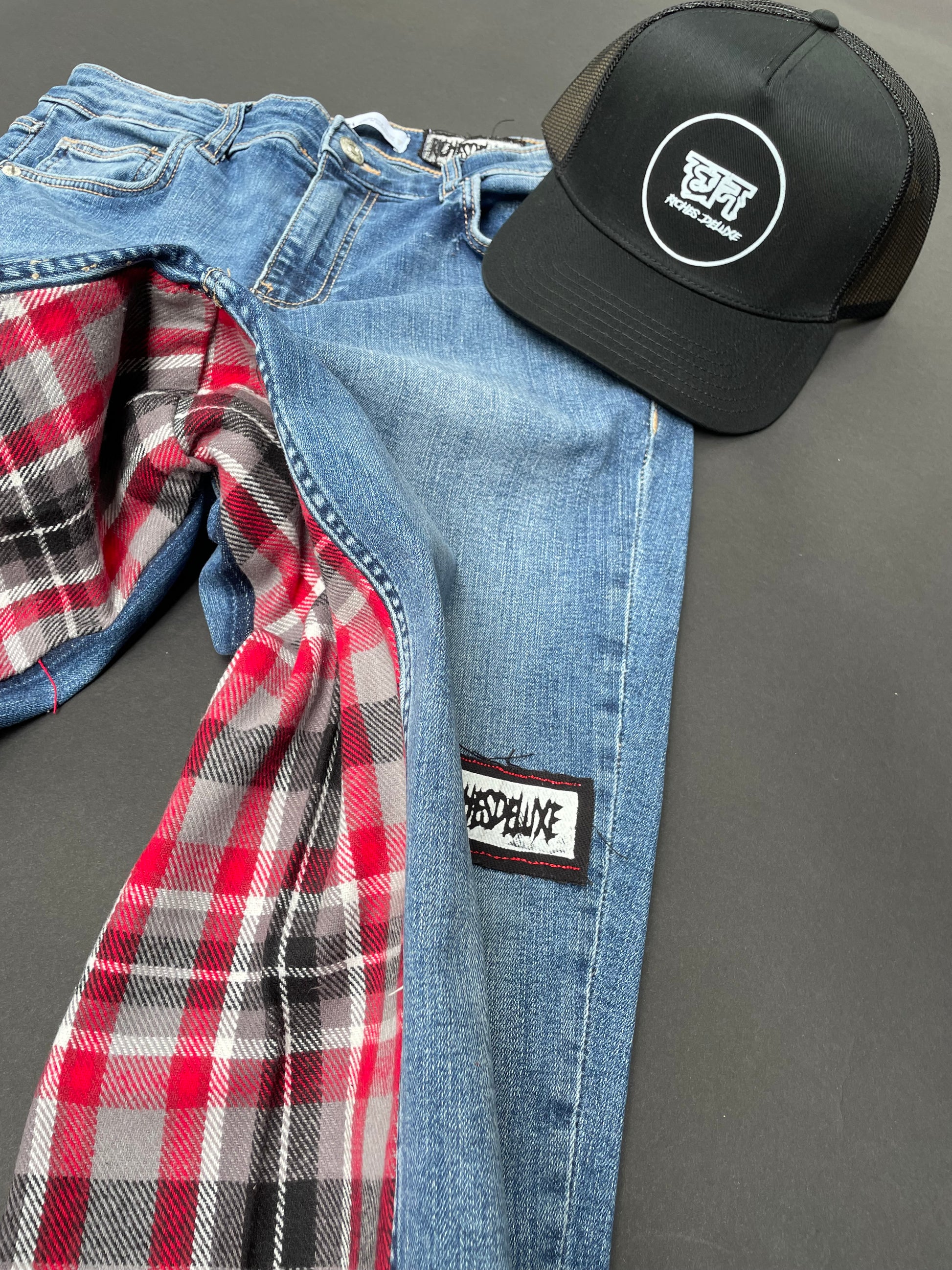 Custom baggy Denim