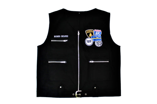 Riches Deluxe Highway Club Utility Vest – Black Edition