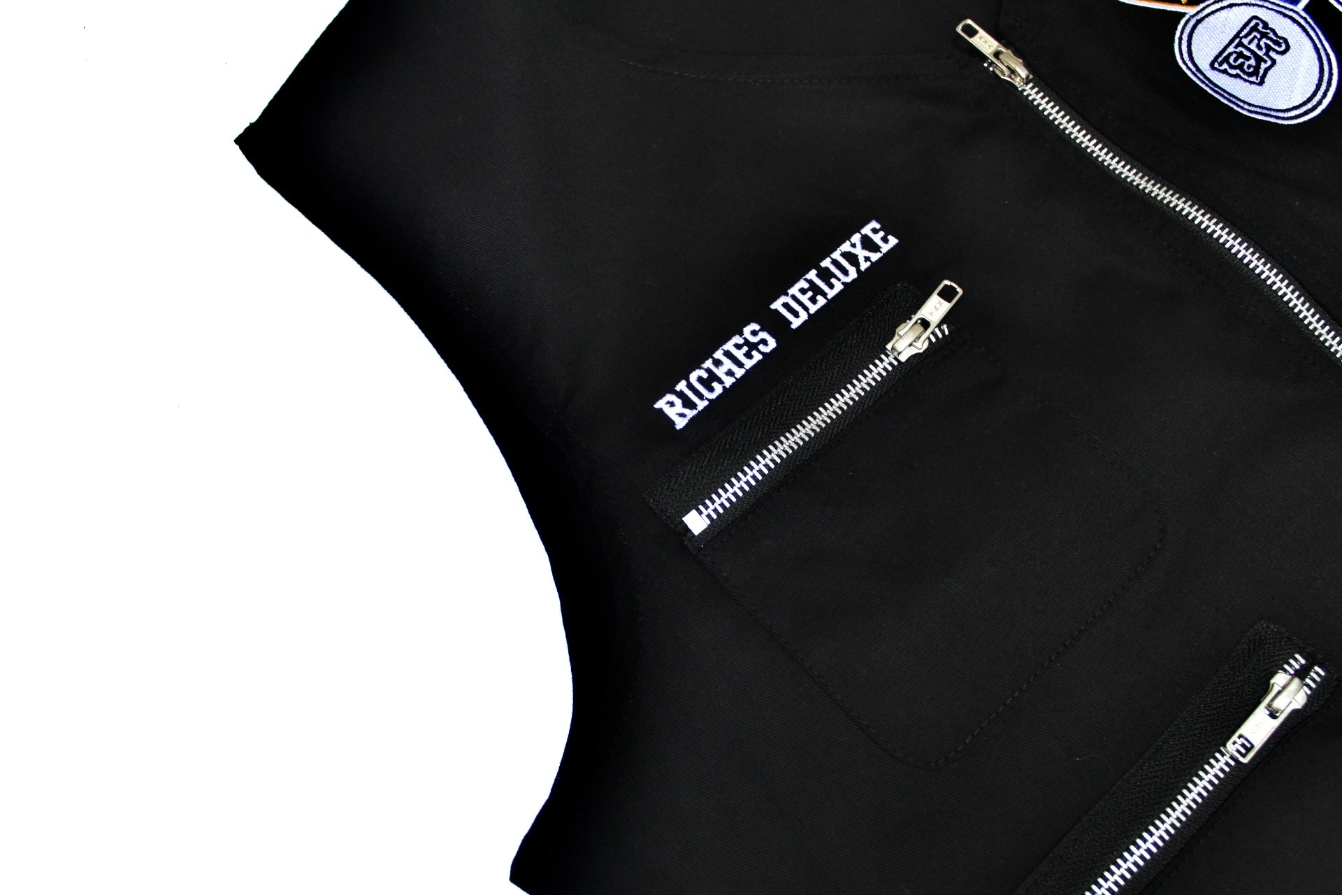 Riches Deluxe Highway Club Utility Vest – Black Edition