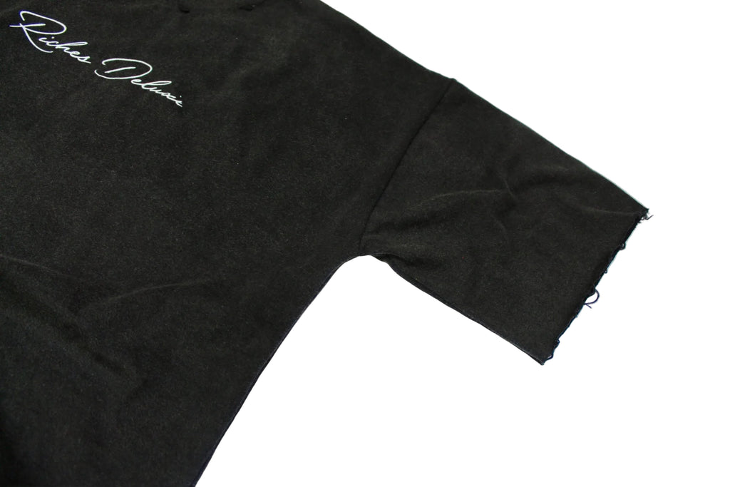 Riches Deluxe Signature Ash Wash Tee – Black